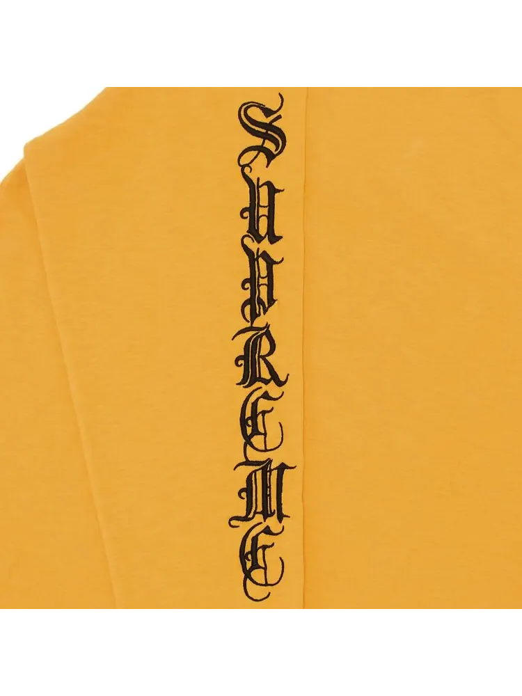 Топ Supreme Old English Long-Sleeve Top Yellow — изображение 2 из 2, желтый
