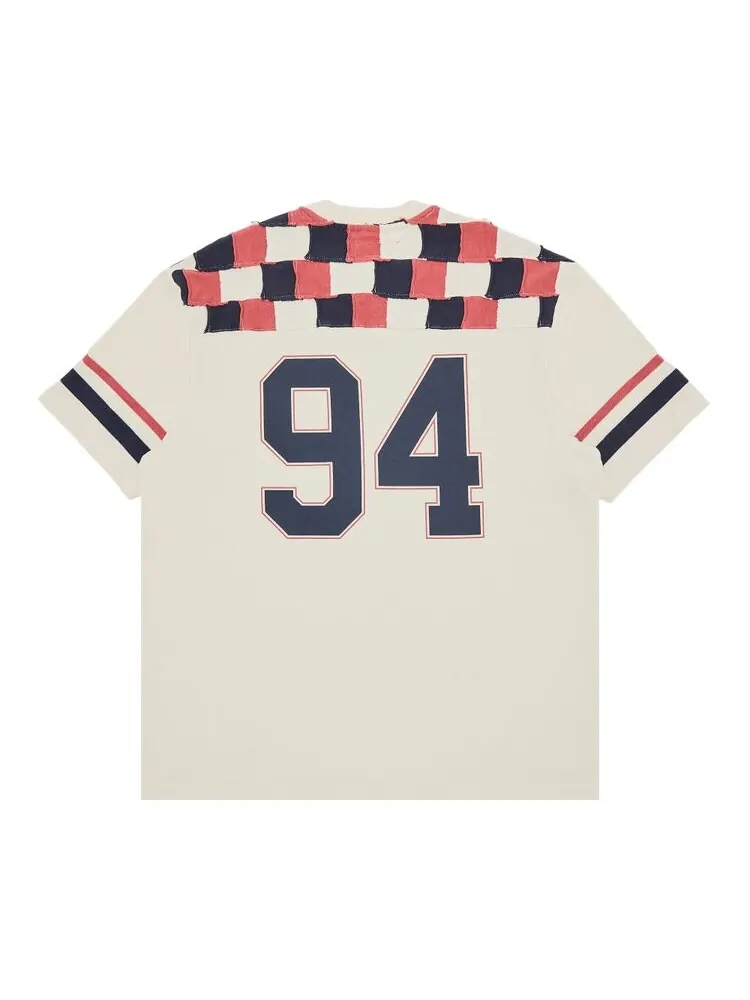 Майка Supreme Patchwork Yoke Football Top — изображение 2 из 3, серый