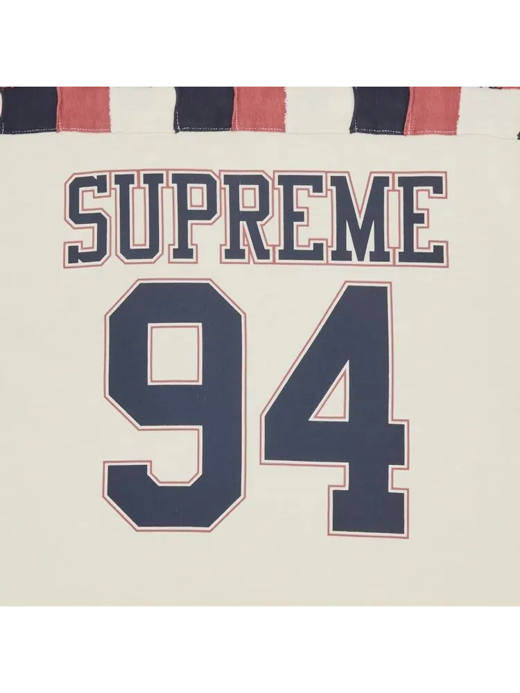 Майка Supreme Patchwork Yoke Football Top — изображение 3 из 3, серый