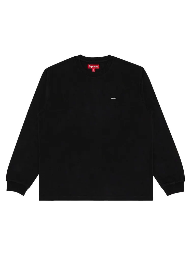Футболка Supreme Small Box Long-Sleeve Tee — изображение 1 из 2, черный