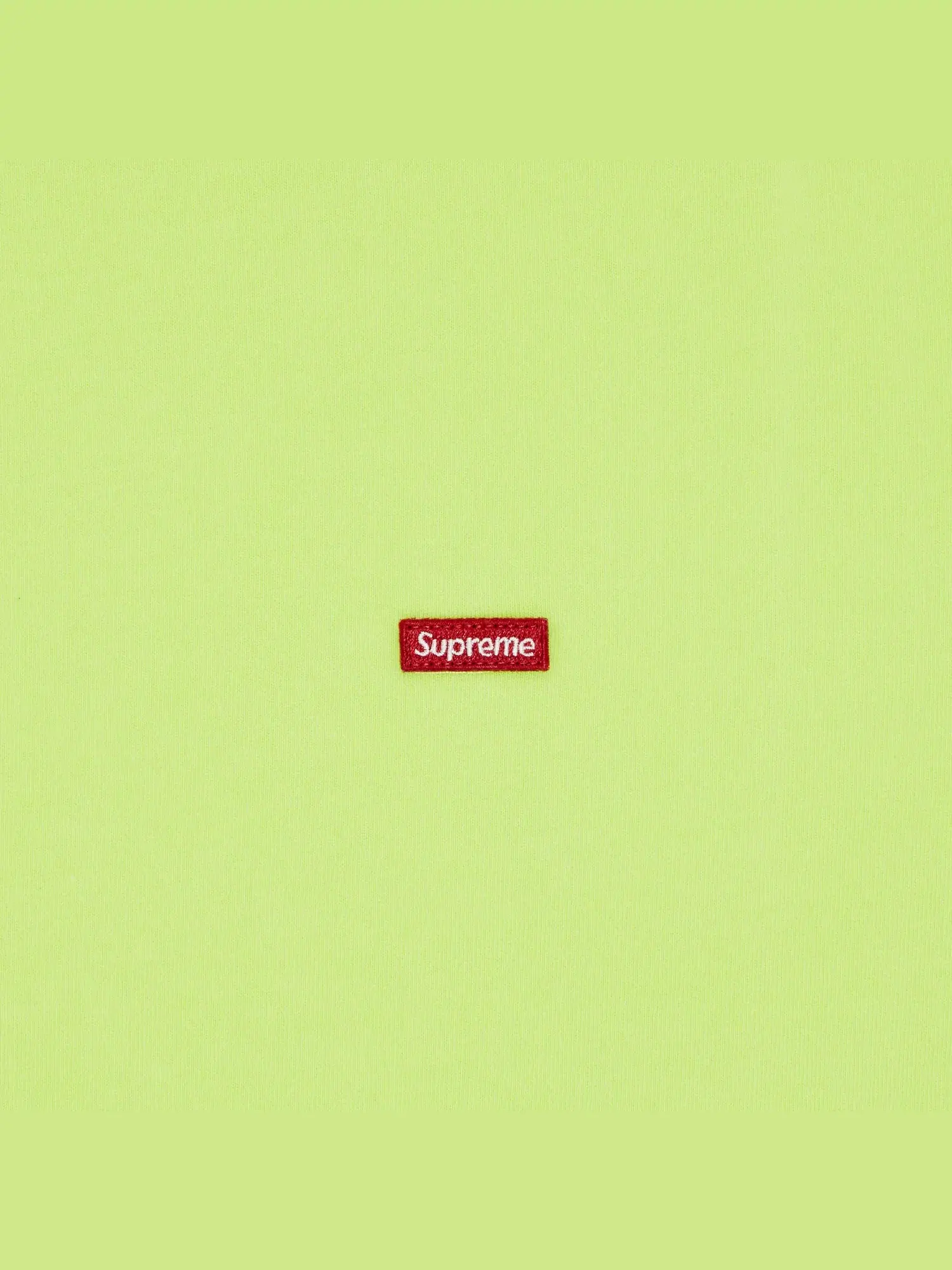 Футболка Supreme с длинными рукавами, размер S — изображение 2 из 2, яркий зеленый