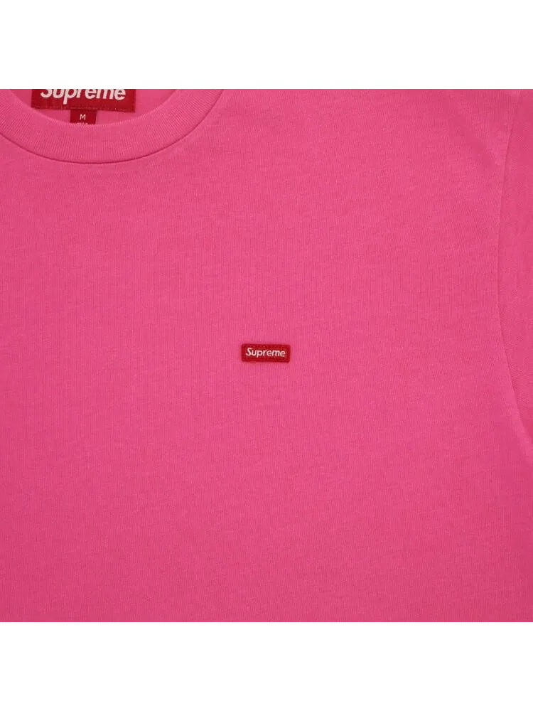 Футболка Supreme Small Box Tee — изображение 2 из 2, розовый