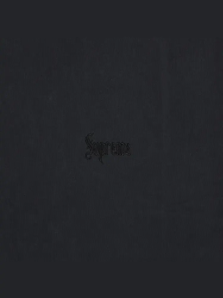 Футболка Supreme Old English Tee — изображение 2 из 2, черный