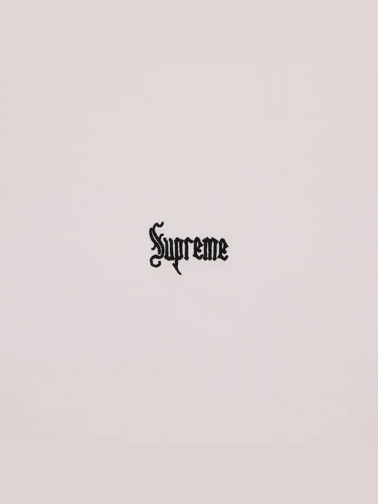 Футболка Supreme Old English Tee Pink — изображение 2 из 2, розовый