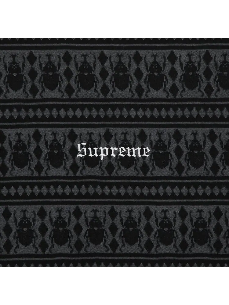 Майка Supreme Jacquard Scarab Short-Sleeve Top — изображение 3 из 3, черный