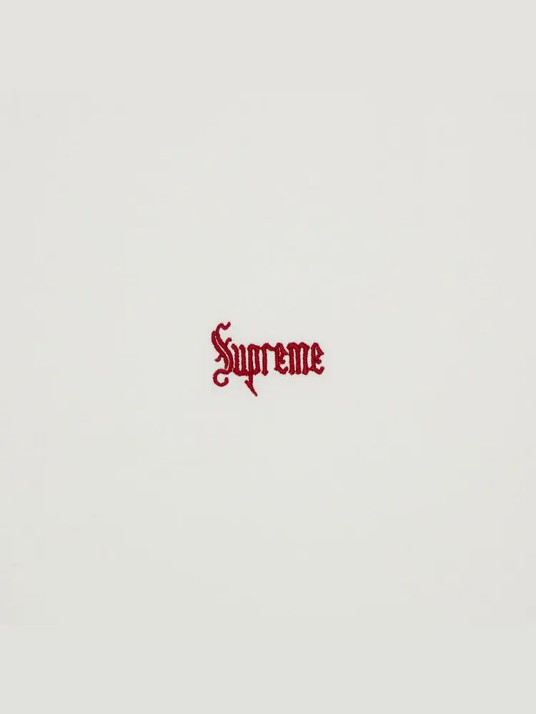 Футболка Supreme Old English Tee — изображение 2 из 2, белый