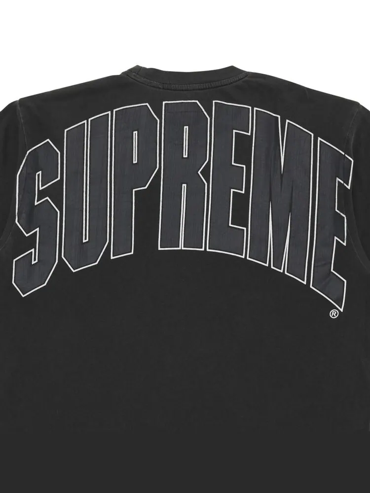 Майка Supreme Cracked Back Arc Short-Sleeve Top — изображение 3 из 3, черный