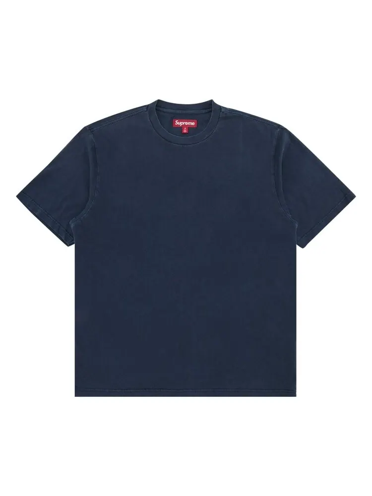 Майка Supreme Cracked Back Arc Short-Sleeve Top — изображение 2 из 3, темно-синий