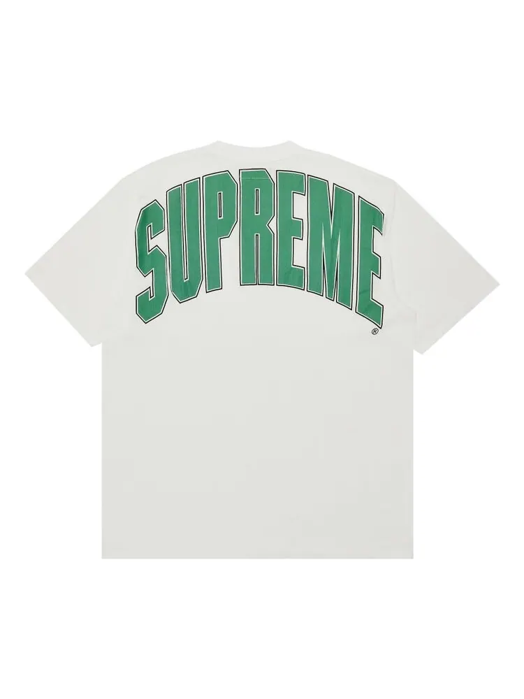 Майка Supreme Cracked Back Arc Short-Sleeve Top — изображение 1 из 3, белый