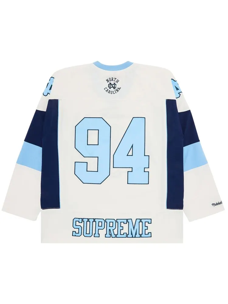 Джерси Supreme x Mitchell & Ness NCAA Hockey Jersey White — изображение 2 из 3, белый