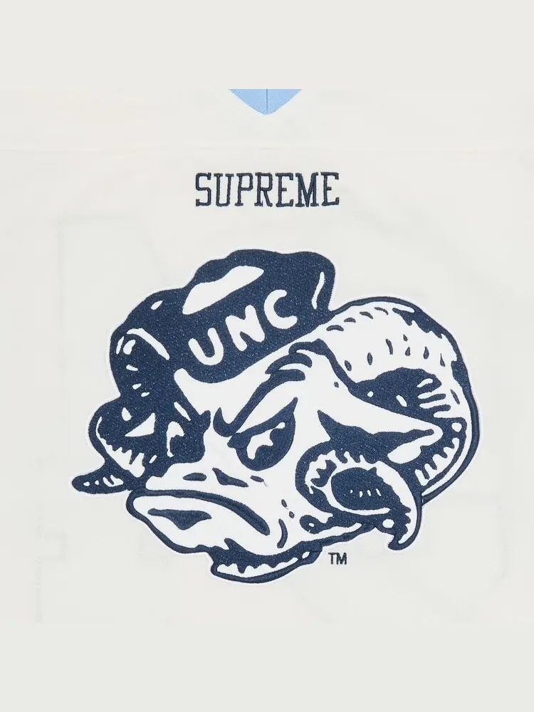 Джерси Supreme x Mitchell & Ness NCAA Hockey Jersey White — изображение 3 из 3, белый