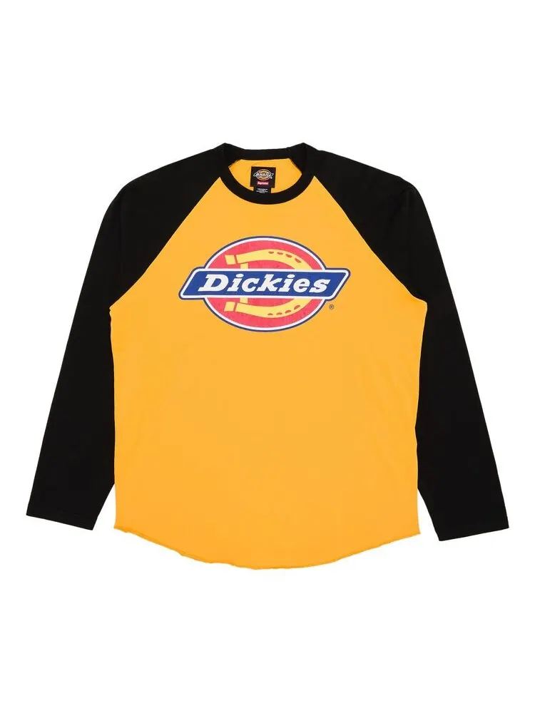 Топ Supreme x Dickies Raglan Long-Sleeve Top Gold — изображение 1 из 3, золото