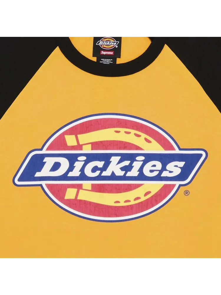 Топ Supreme x Dickies Raglan Long-Sleeve Top Gold — изображение 3 из 3, золото