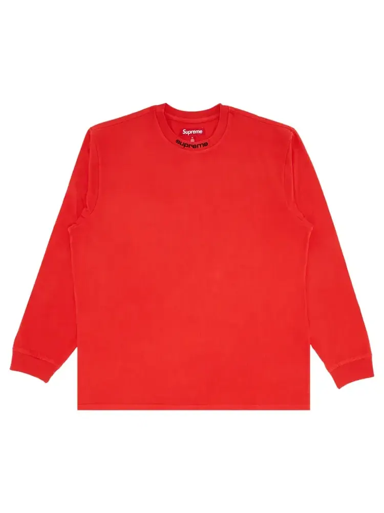 Футболка с длинными рукавами Supreme — изображение 1 из 2, красный