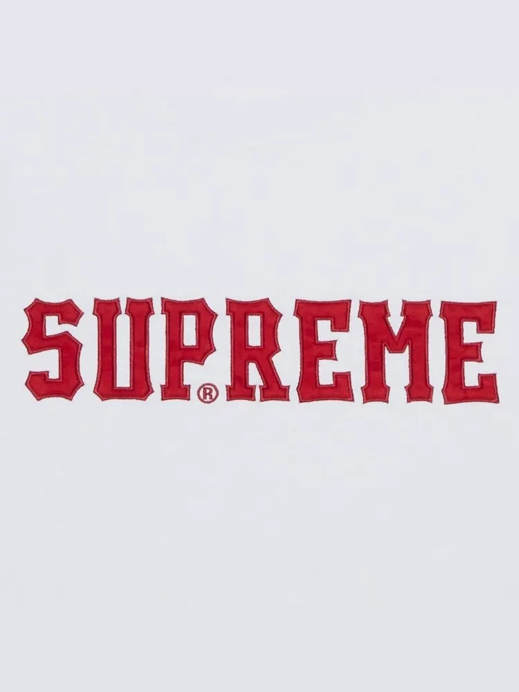 Майка Supreme Twill Appliqué Short-Sleeve Top — изображение 2 из 2, белый