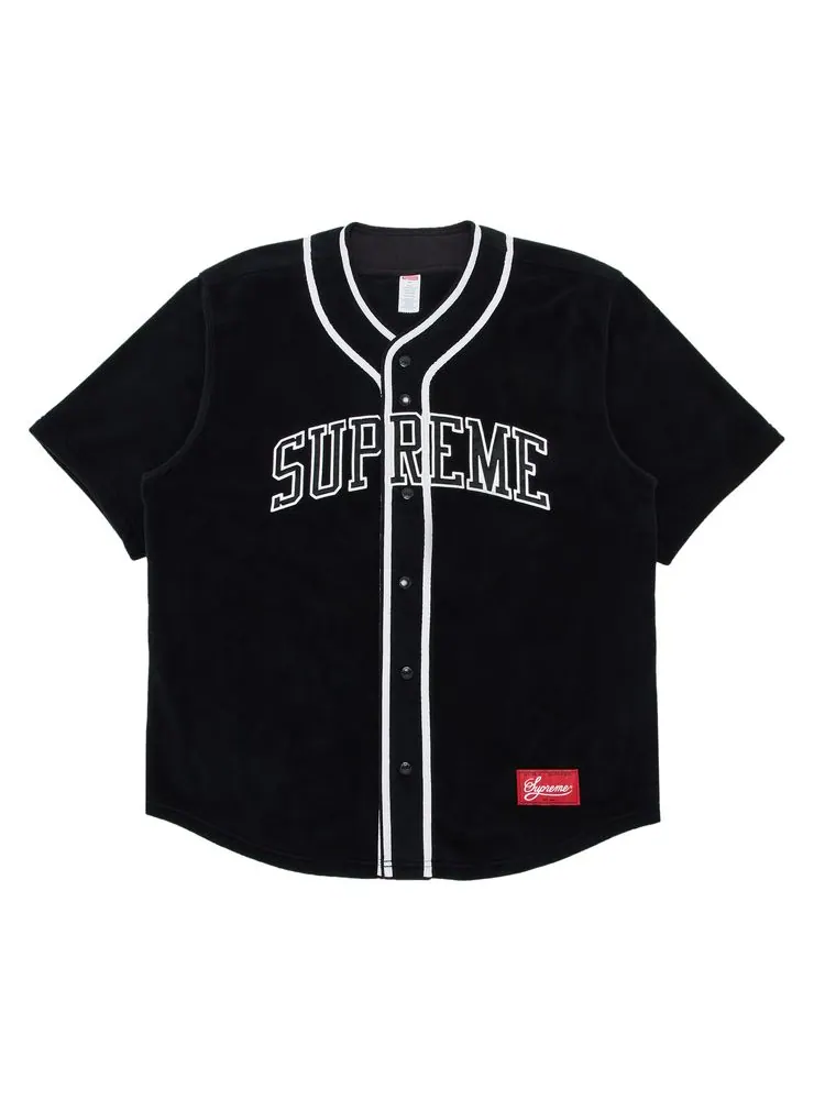 Джерси Supreme Polartec Baseball Jersey Black — изображение 1 из 3, черный