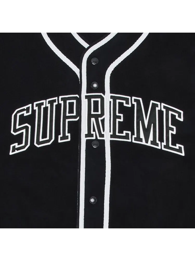 Джерси Supreme Polartec Baseball Jersey Black — изображение 3 из 3, черный