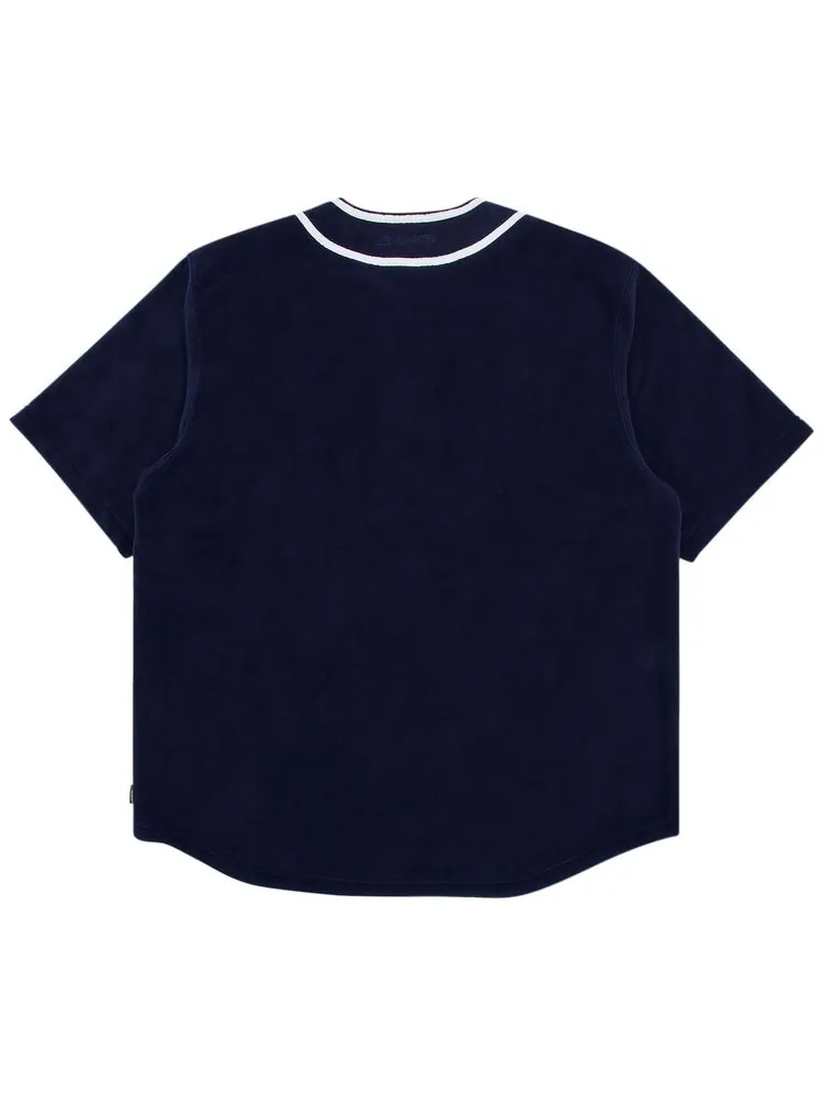 Джерси Supreme Polartec Baseball Jersey 'Navy' — изображение 2 из 3, темно-синий
