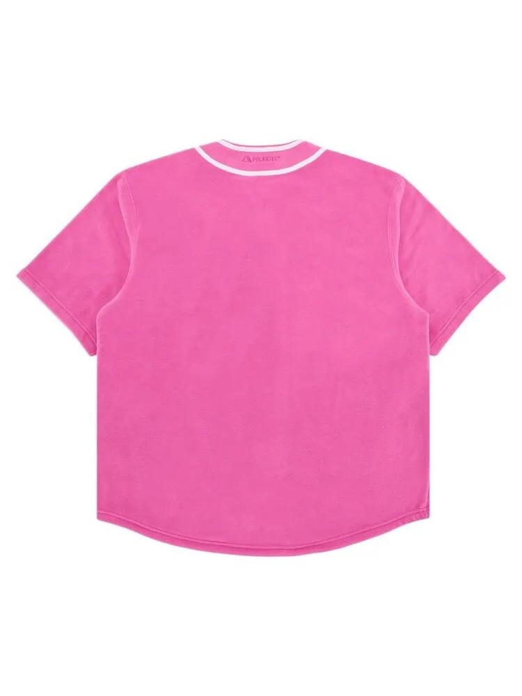 Джерси Supreme Polartec Baseball Jersey Pink — изображение 2 из 3, розовый