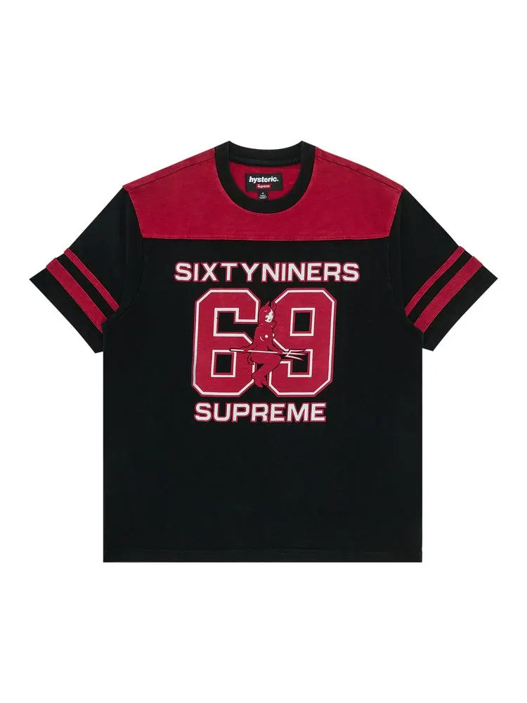 Топ Supreme x HYSTERIC GLAMOUR 69 Football Top — изображение 1 из 3, черный