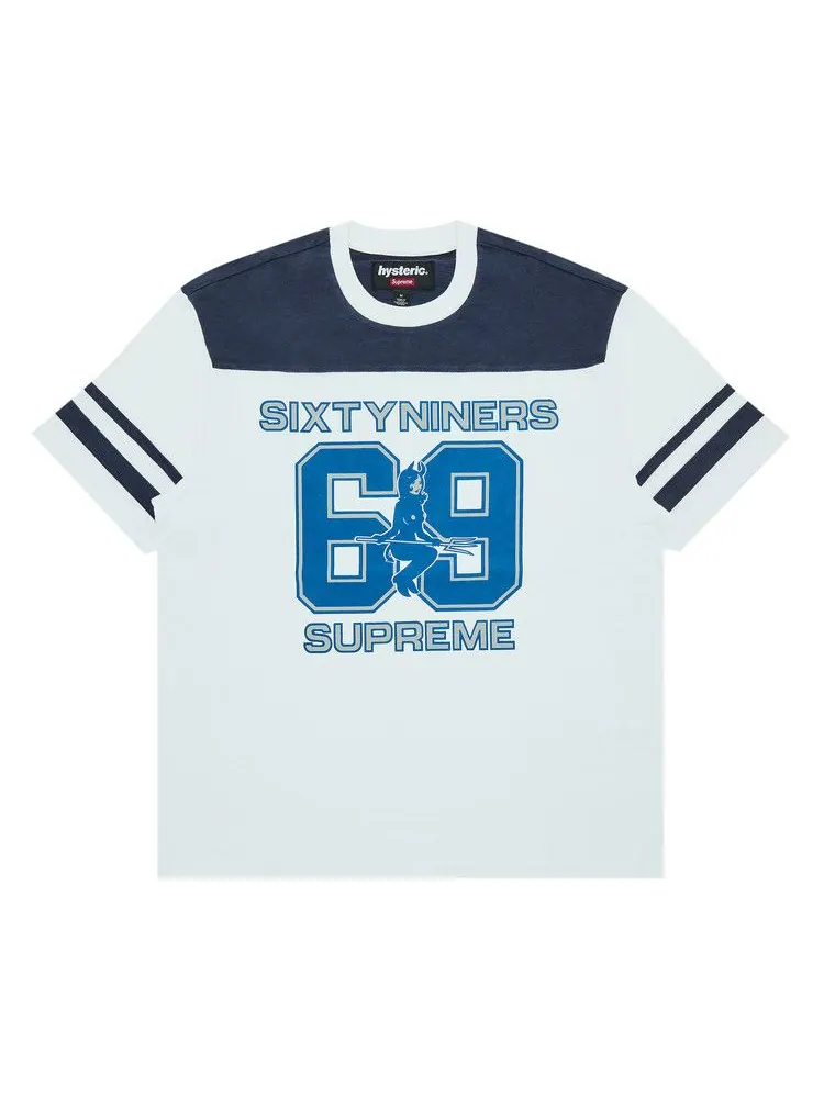 Топ Supreme x HYSTERIC GLAMOUR 69 Football Top — изображение 1 из 3, белый