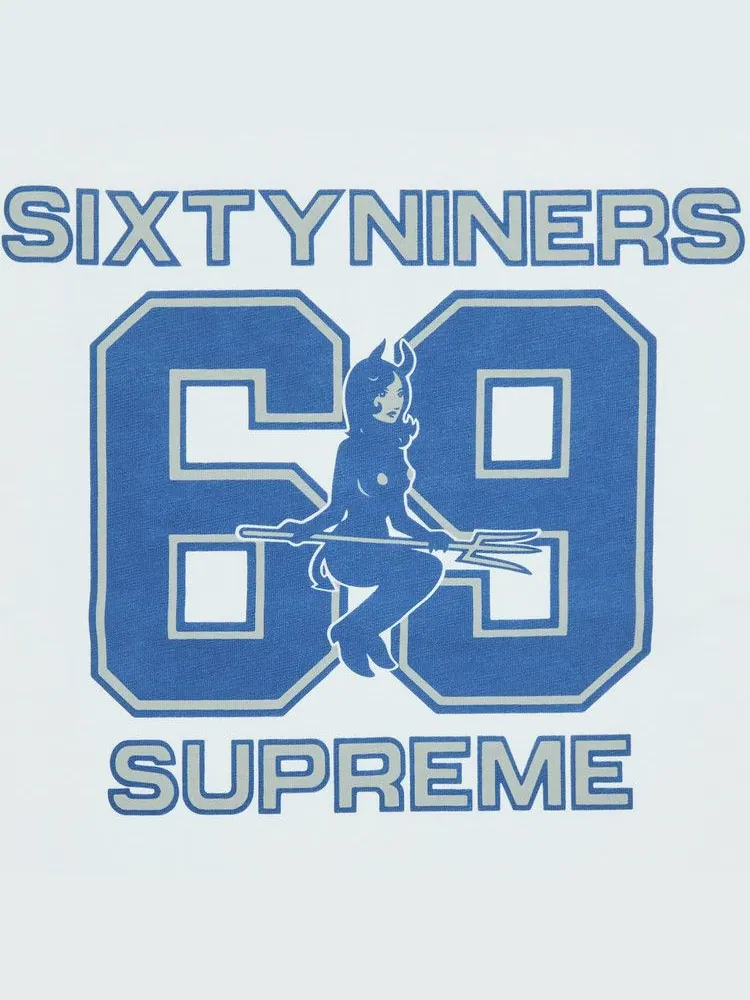 Топ Supreme x HYSTERIC GLAMOUR 69 Football Top — изображение 3 из 3, белый