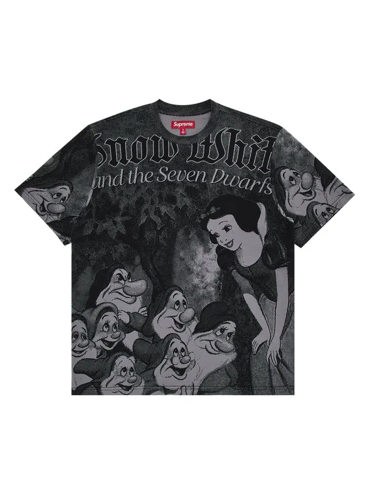 Топ Supreme Snow White Short-Sleeve Top Grey — изображение 1 из 3, серый