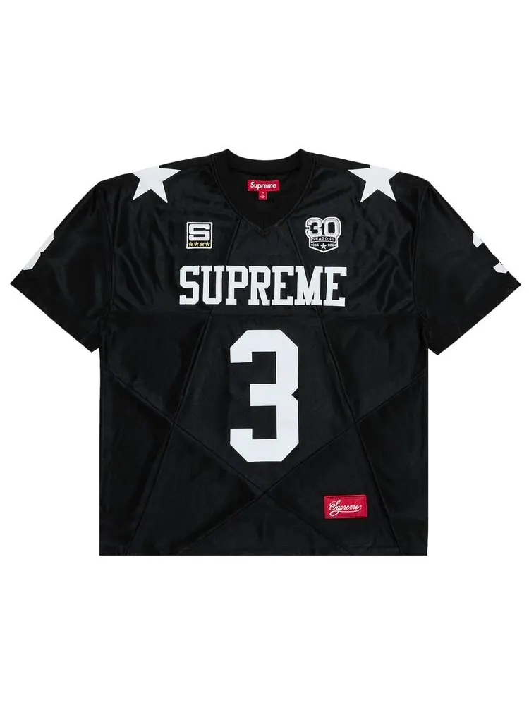 Джерси Supreme Star Football Jersey Black — изображение 1 из 3, черный
