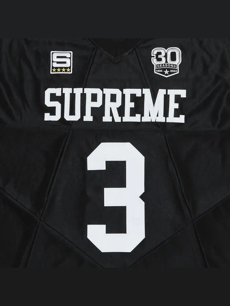 Джерси Supreme Star Football Jersey Black — изображение 3 из 3, черный