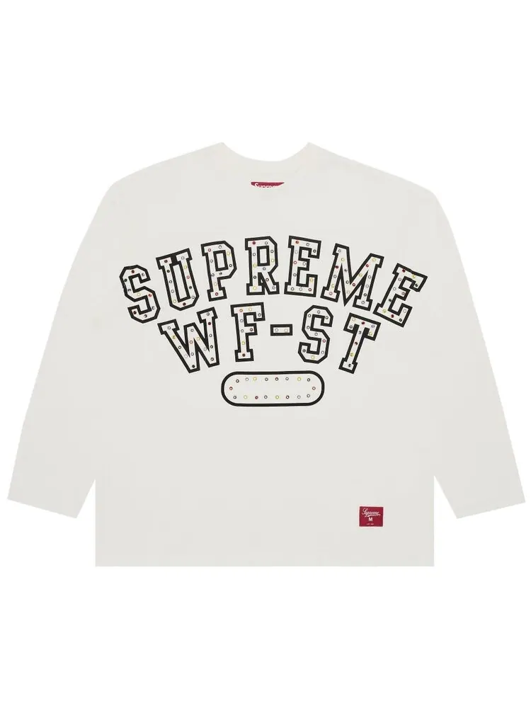 Майка Supreme Athletic Studded Long-Sleeve Top — изображение 1 из 3, белый