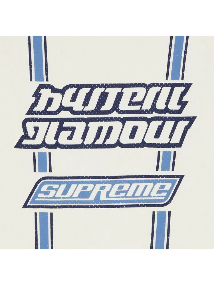 Топ Supreme x HYSTERIC GLAMOUR Mesh Long-Sleeve Top — изображение 3 из 3, белый