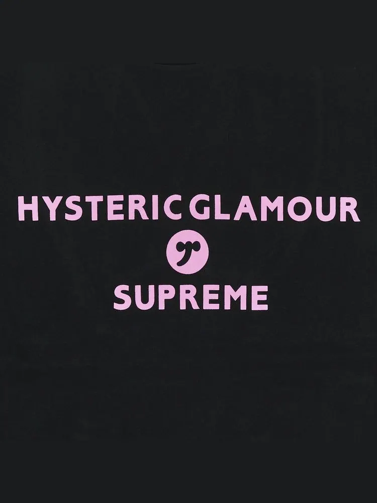 Футболка Supreme x HYSTERIC GLAMOUR Baby Tee — изображение 2 из 2, черный