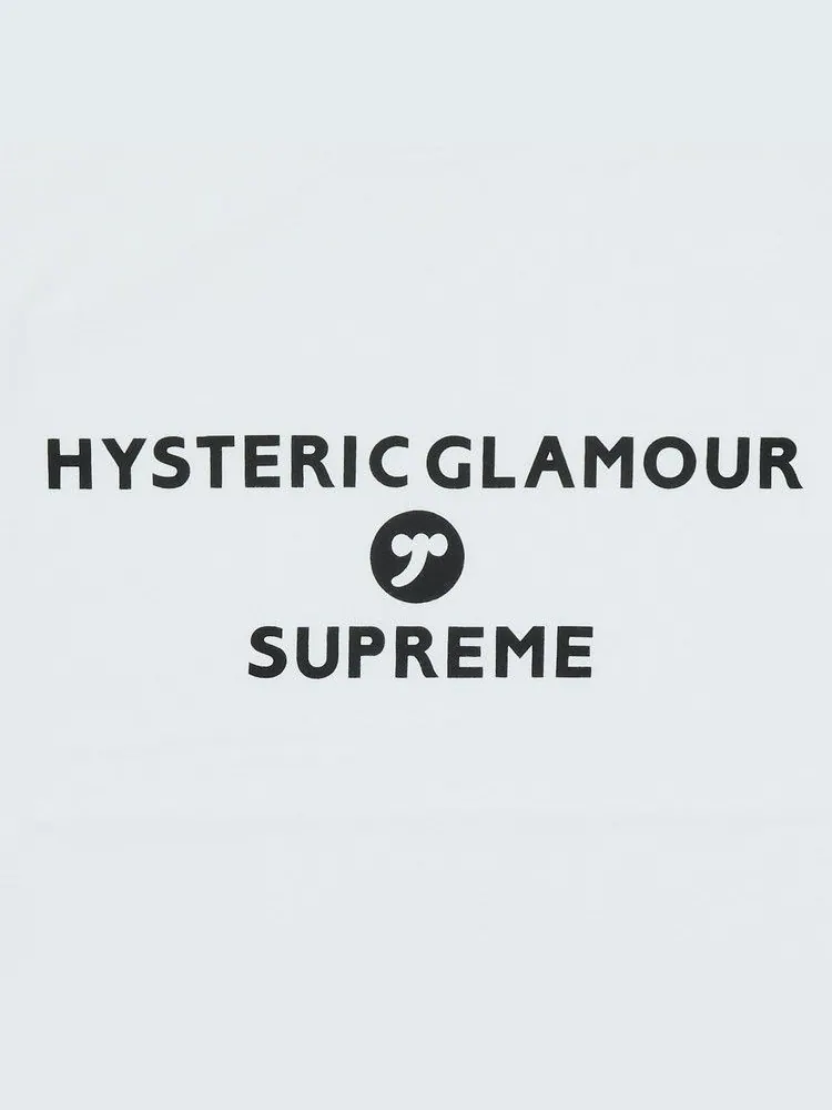 Футболка Supreme x HYSTERIC GLAMOUR Baby Tee 'White' — изображение 2 из 2, белый