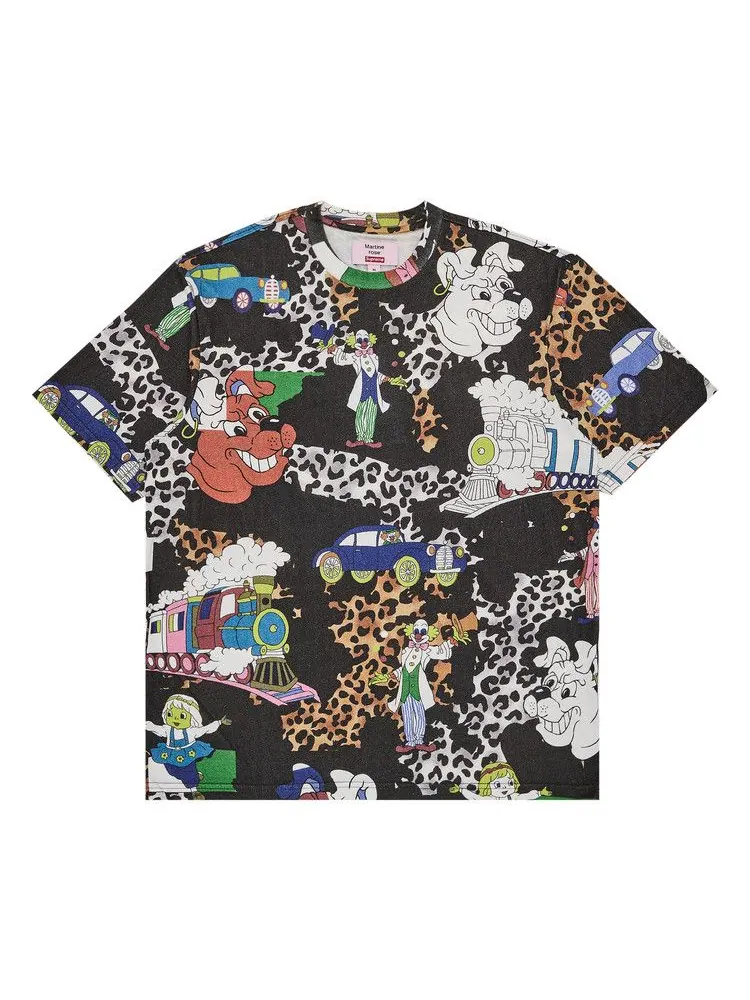 Топ Supreme x Martine Rose Short-Sleeve Top — изображение 1 из 3, мульти