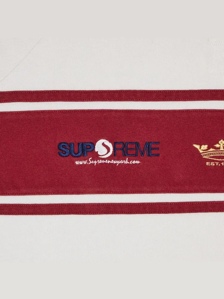 Топ Supreme Chest Stripe Rugby — изображение 3 из 3, серый