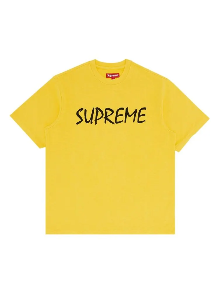 Топ Supreme FTP Short-Sleeve Top Yellow — изображение 1 из 2, желтый