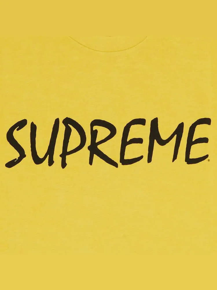 Топ Supreme FTP Short-Sleeve Top Yellow — изображение 2 из 2, желтый