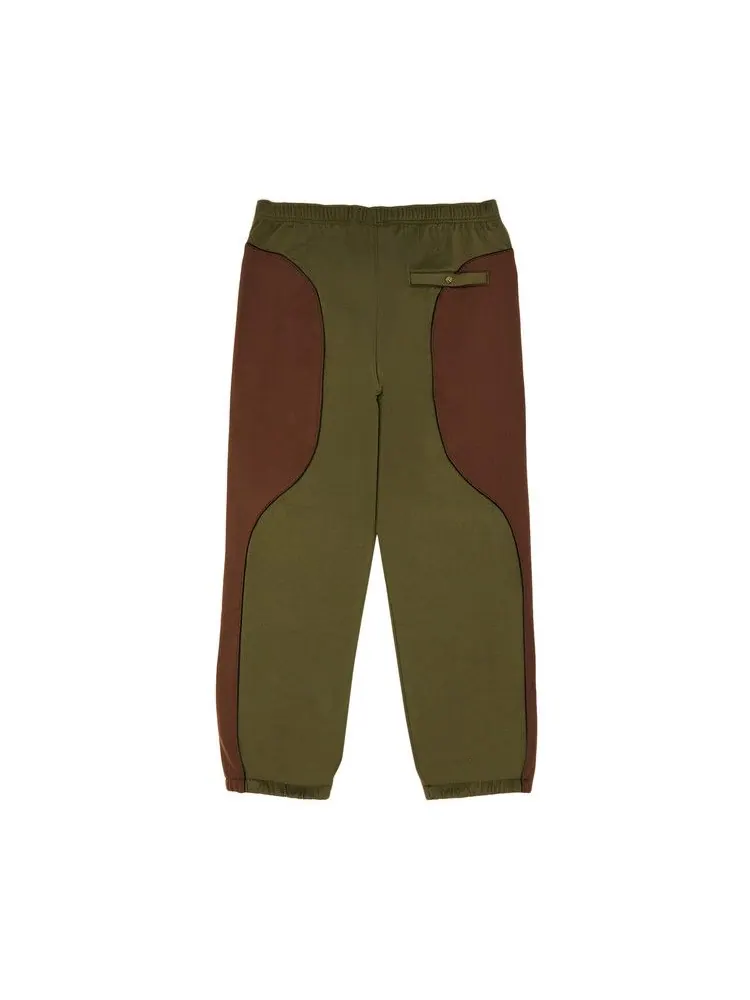 Брюки Supreme x Jordan Tricot Track Pant — изображение 2 из 3, оливковый