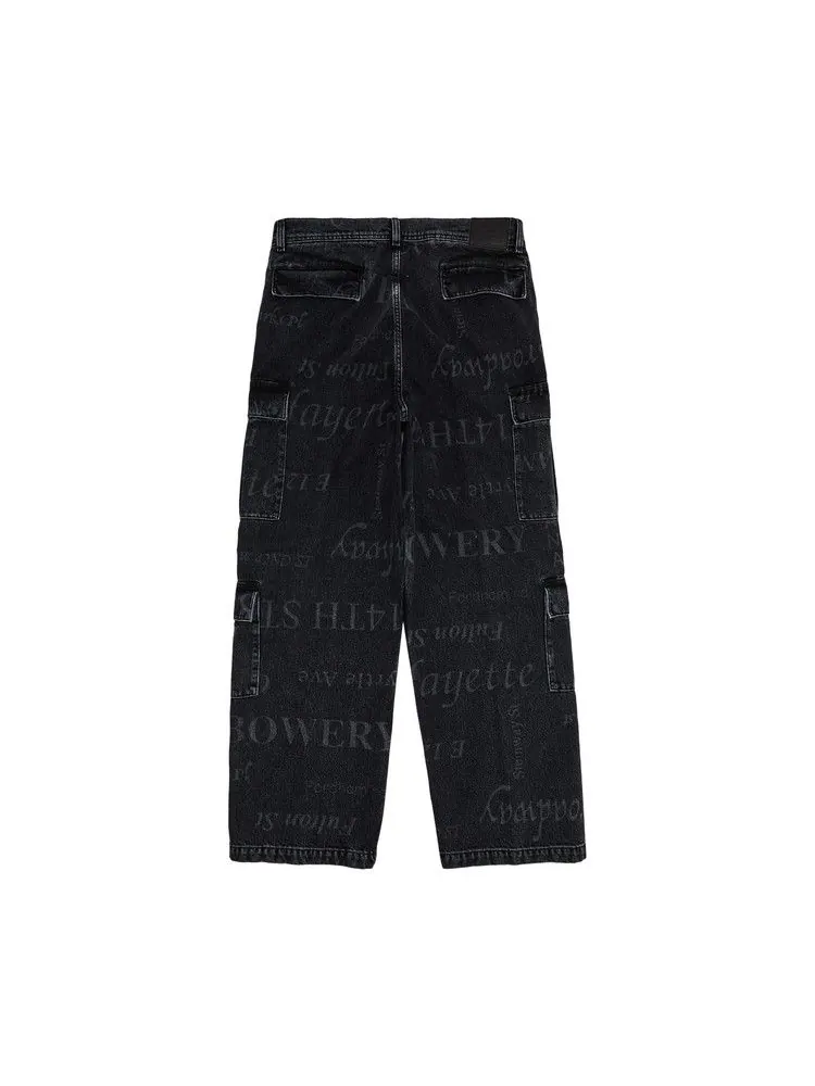 Брюки Supreme x Martine Rose Denim Cargo Pant — изображение 2 из 3, черный