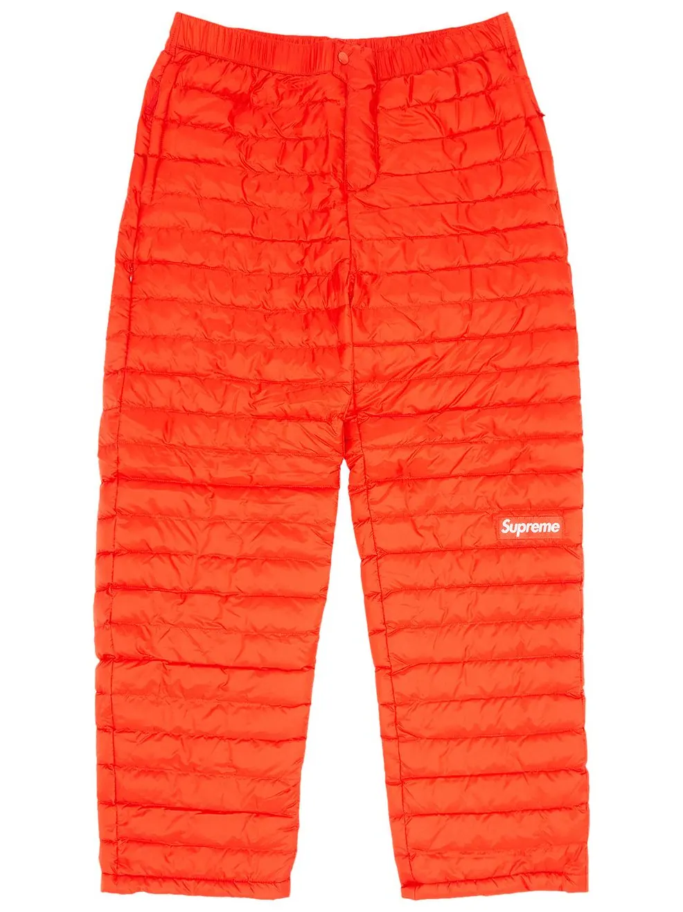 Брюки Supreme Micro Down Pant 'Dark Orange' — изображение 1 из 3, темный оранжевый