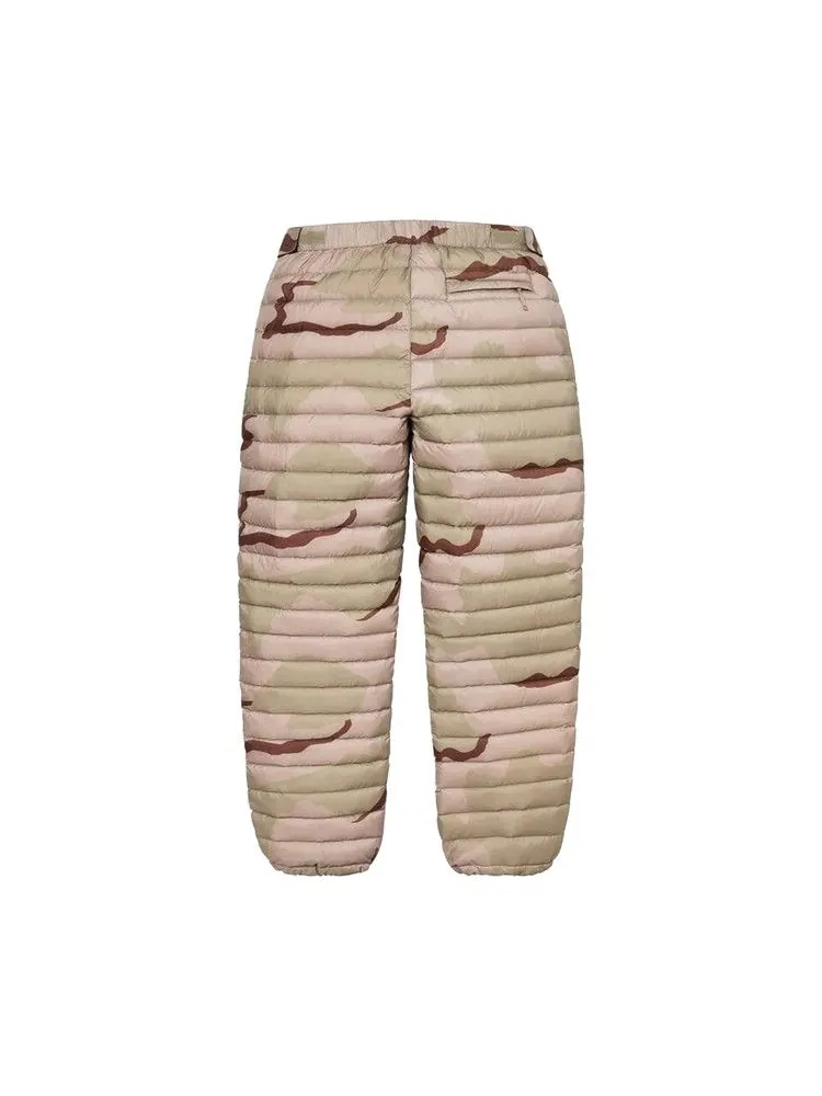 Брюки Supreme Micro Down Pant, Desert Camo — изображение 2 из 2, бежевый