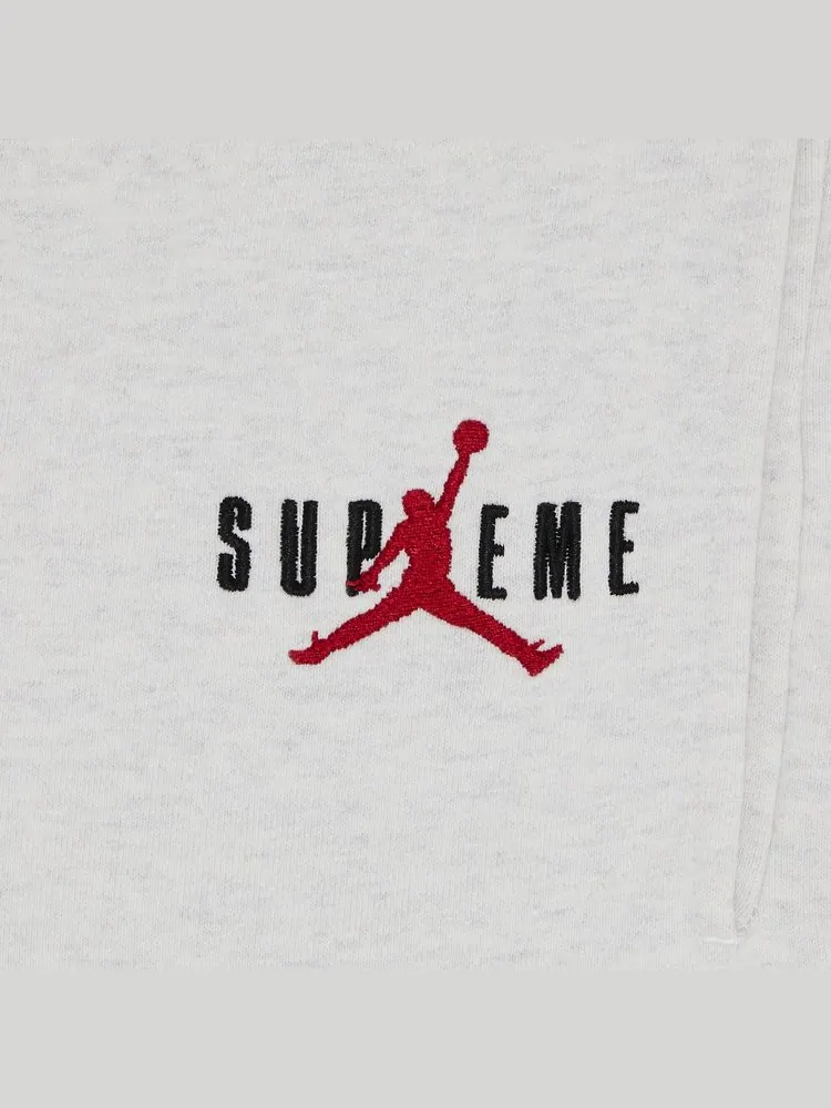 Спортивные брюки Supreme x Jordan Sweatpant Ash Grey — изображение 3 из 3, серый