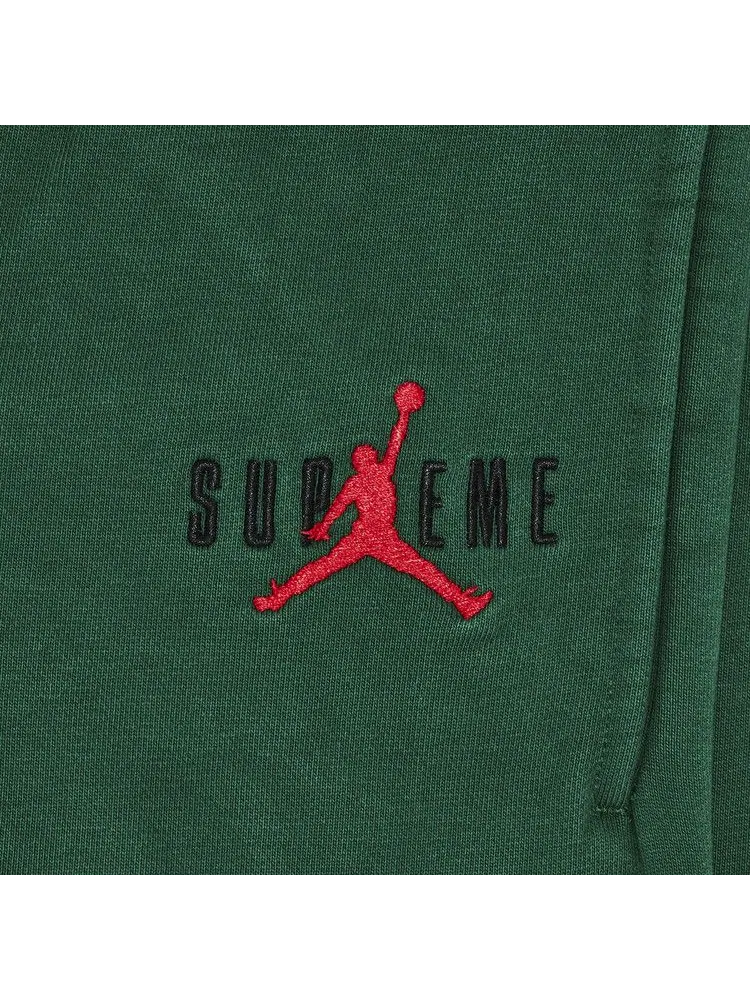 Спортивные брюки Supreme x Jordan Sweatpant — изображение 3 из 3, зеленый