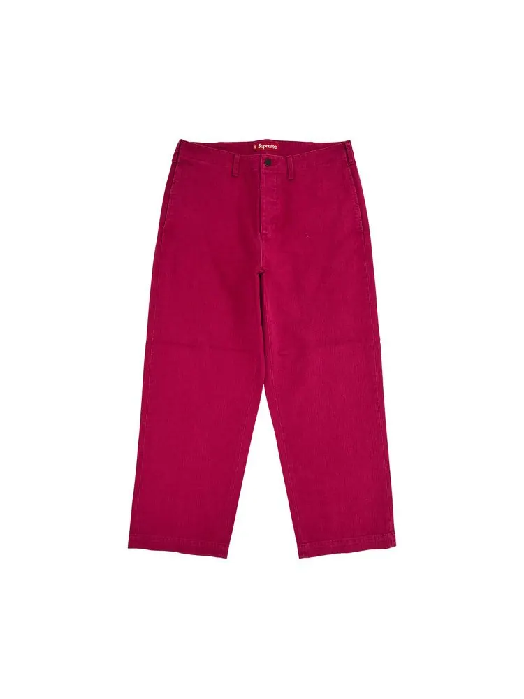 Брюки Supreme Washed Herringbone Chino Pant — 1