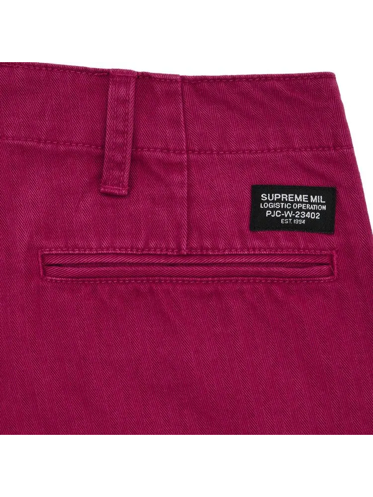 Брюки Supreme Washed Herringbone Chino Pant — 3