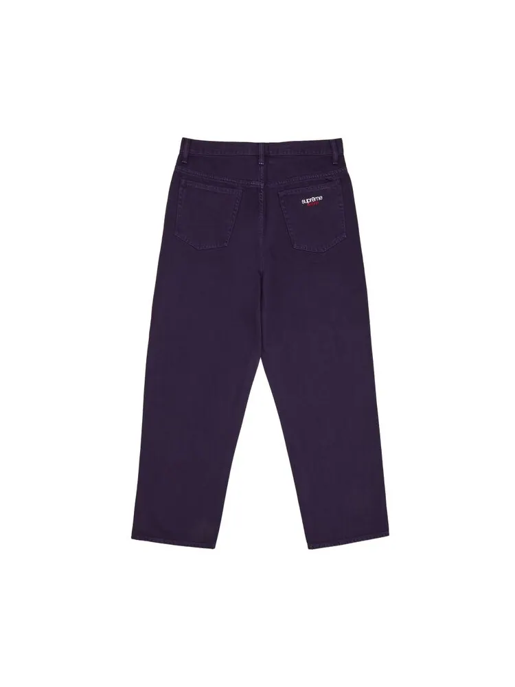 Джинсы Supreme Baggy Jean — изображение 2 из 3, фиолетовый