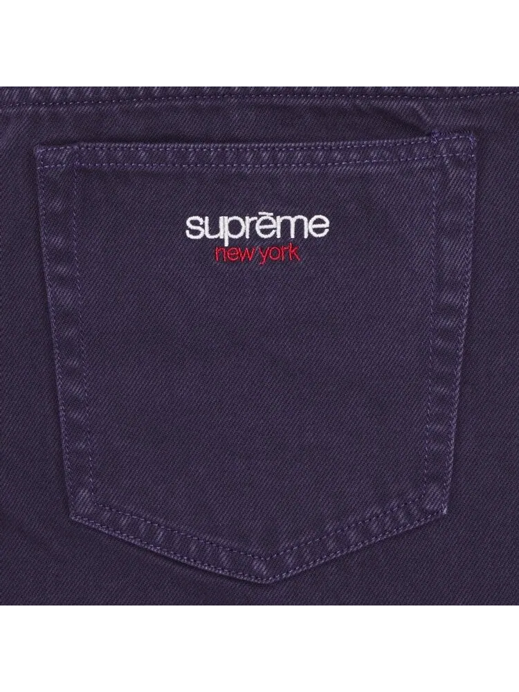 Джинсы Supreme Baggy Jean — изображение 3 из 3, фиолетовый