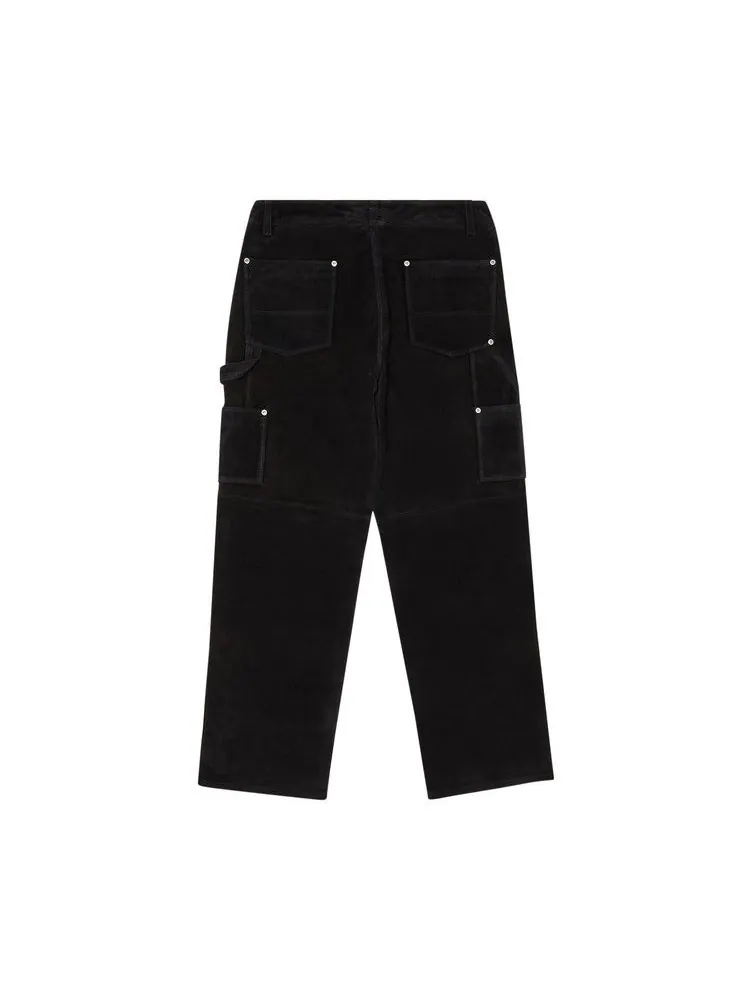 Брюки Supreme Suede Double Knee Painter Pant — изображение 2 из 3, черный