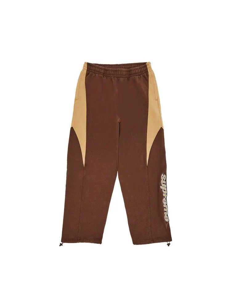Спортивные брюки Supreme Division Sweatpant — изображение 1 из 3, коричневый