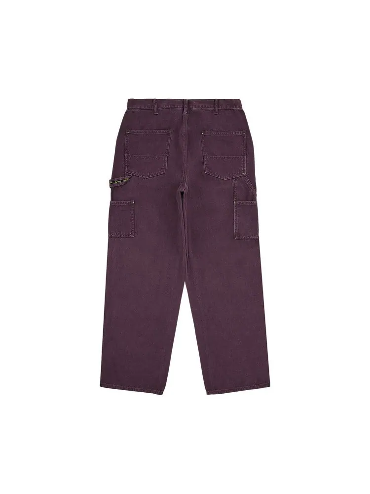 Брюки Supreme Double Knee Painter Pant — изображение 2 из 3, фиолетовый